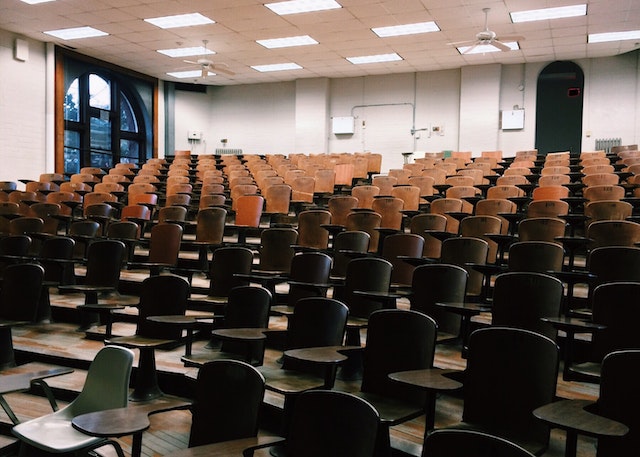 college lecture hall