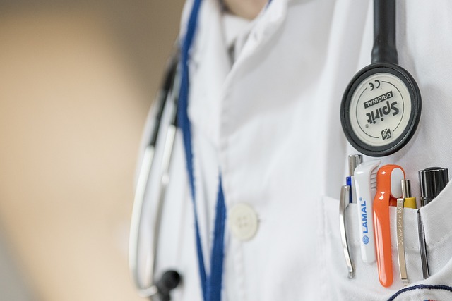 doctor stethoscope and pens